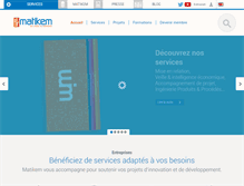 Tablet Screenshot of matikem.com